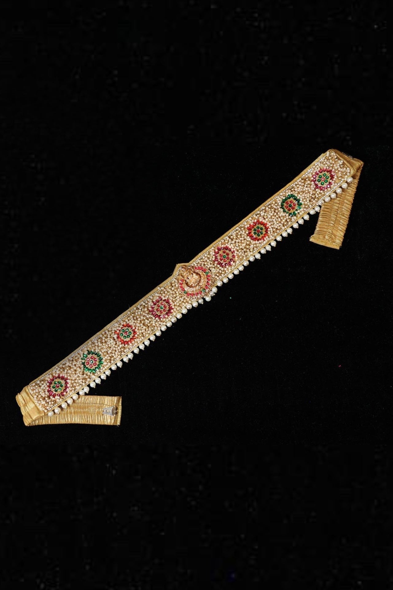 Goddess Lakshmi symbol waist belt